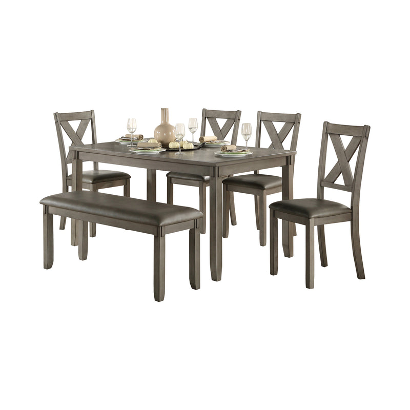 Holders Gray 6 - Piece Dining Set - DMV FurnitureDining Room Set
