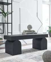 Holgrove Black Accent Bench - A3000683