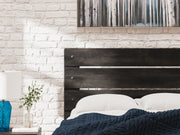 Hollivern Dark Gray Twin Panel Bed with Storage - PCB2108B18