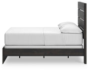 Hollivern Full Panel Bed, Dresser and Nightstand in Dark Gray - PKG021605