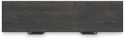 Hollivern Full Panel Storage Bed, Dresser and Nightstand in Dark Gray - PKG021637