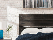 Hollivern Twin Panel Bed, Dresser, Mirror, Chest and Nightstand in Dark Gray - PKG021592