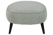Hollyann Gray Oversized Accent Ottoman - DMV FurnitureOttoman
