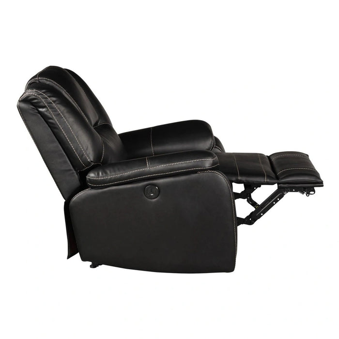 Hong Kong Power Reclining Living Room Set In Faux Leather