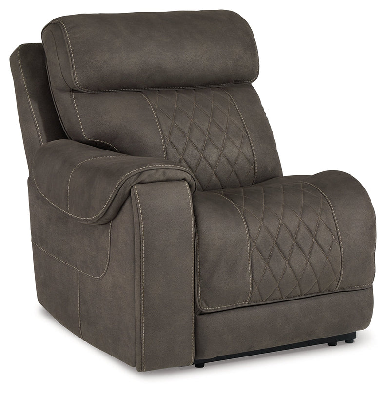 Hoopster Left-Arm Facing Power Recliner - 2370358 - DMV Furniture