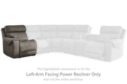 Hoopster Left-Arm Facing Power Recliner - 2370358 - DMV Furniture