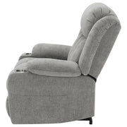 Houston Upholstered Power Lift Recliner Grey - 602284P