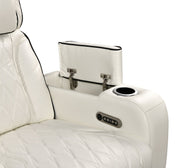 Houston White 3-pc Sectional - HOUSTON-WT-3-PC-SEC