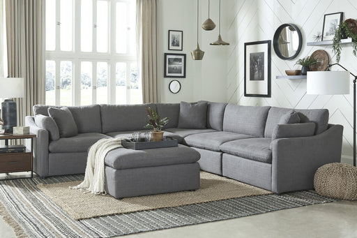 Howerton Gray 5 - Piece Modular Sectional - DMV FurnitureSectional