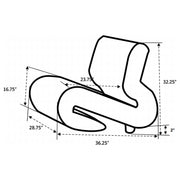 HP0426 Accent Chair Black  - 903263