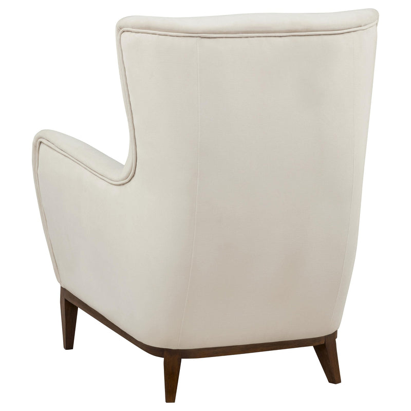 HP0426 Accent Chair Ivory / Coffee - 903269