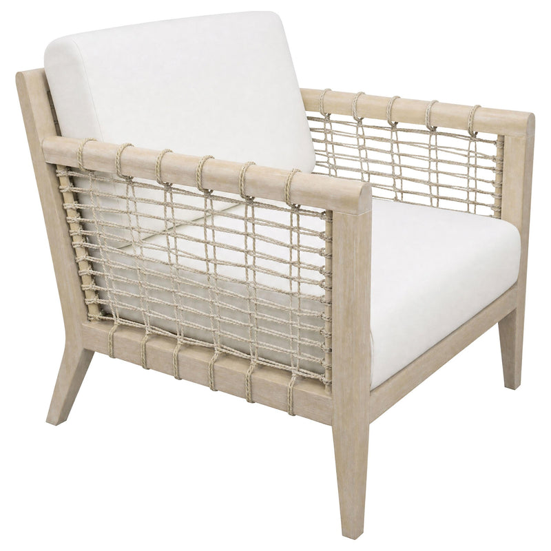 HP0426 Accent Chair White / Weathered Natural - 903265