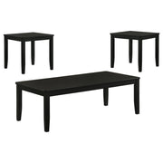 HP0426 Coffee Table 3 Pc Set Black  - 701710