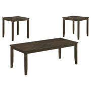 HP0426 Coffee Table 3 Pc Set Dark Brown  - 701700