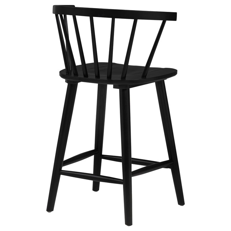HP0426 Counter Chair Black (Pack of 2) - 107249BLK