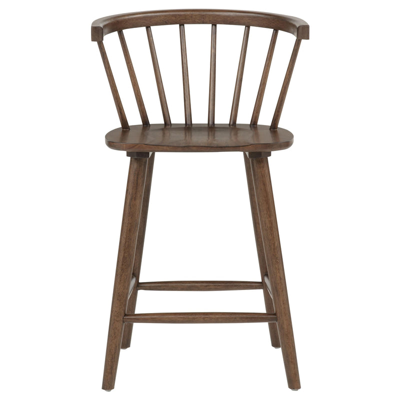 HP0426 Counter Chair Walnut (Pack of 2) - 107249WAL