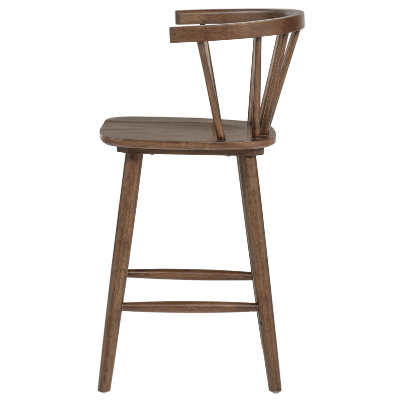 HP0426 Counter Chair Walnut (Pack of 2) - 107249WAL
