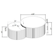 HP0426 Nesting Coffee Table Charcoal  - 700940