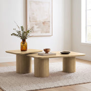 HP0426 Nesting Table 2 Pc Set Honey Oak - 700930