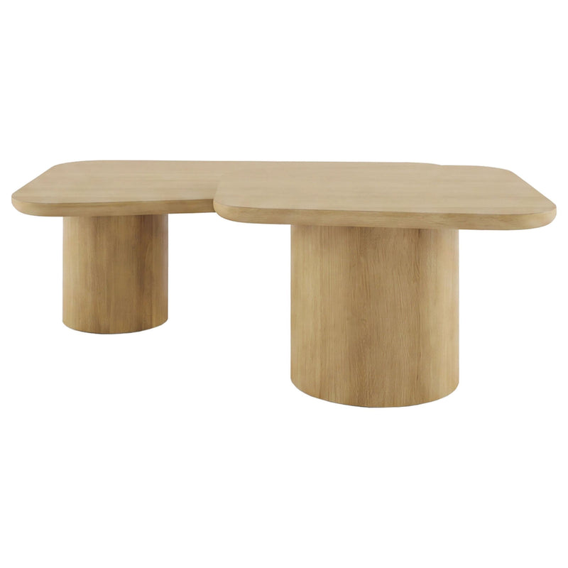 HP0426 Nesting Table 2 Pc Set Honey Oak - 700930
