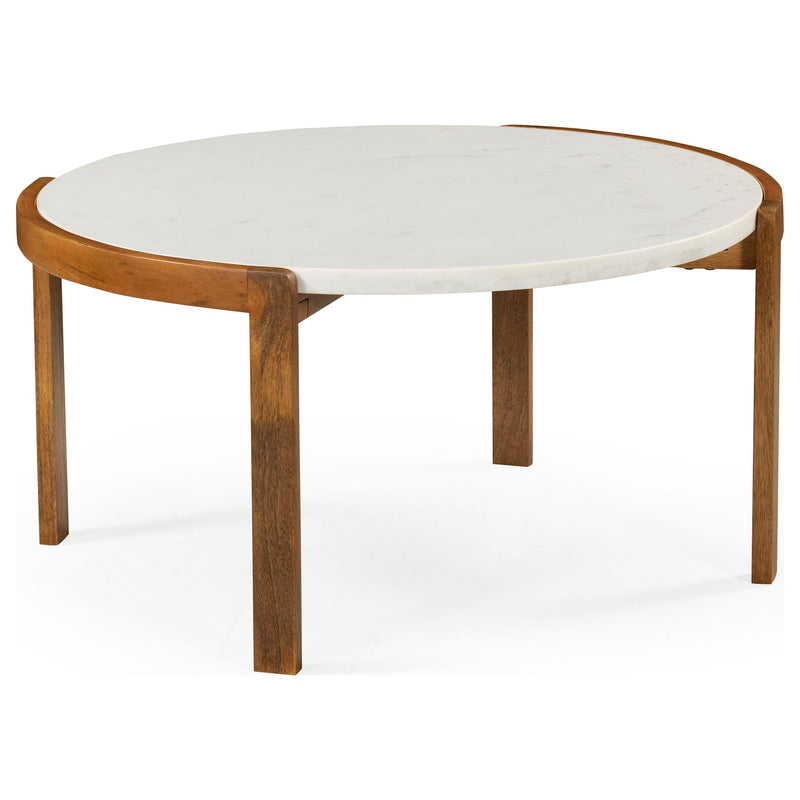 HP10.26 - India Coffee Table in Brown / White - 706598