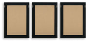 Huddwick Linen/Black Wall Art (Set of 3) - A8000559