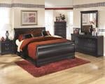 Huey Vineyard Black Bedroom Mirror - DMV FurnitureMirror