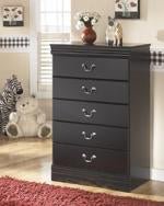 Huey Vineyard Black Chest of Drawers - DMV FurnitureChest