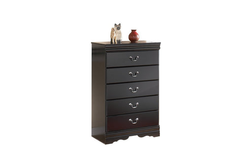 Huey Vineyard Black Chest of Drawers - DMV FurnitureChest