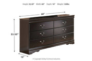 Huey Vineyard Black Dresser - DMV FurnitureDresser