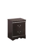 Huey Vineyard Black Nightstand - DMV FurnitureNightstand