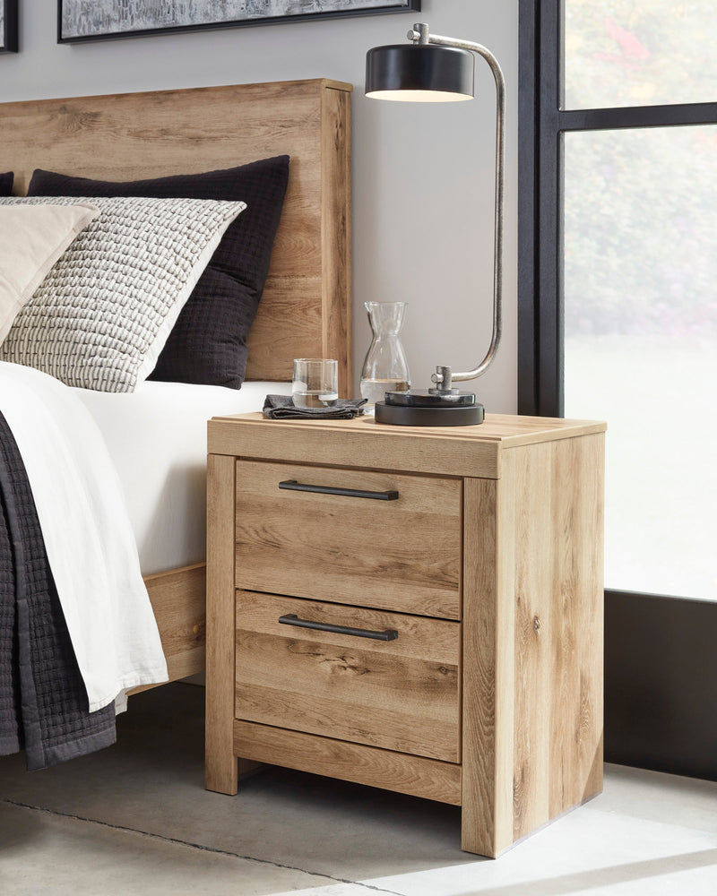 Hyanna Tan Brown One Side Storage Bedroom Set - DMV FurnitureBedroom Set