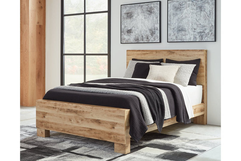 Hyanna Tan Brown Panel Bedroom Set - DMV FurnitureBedroom Set