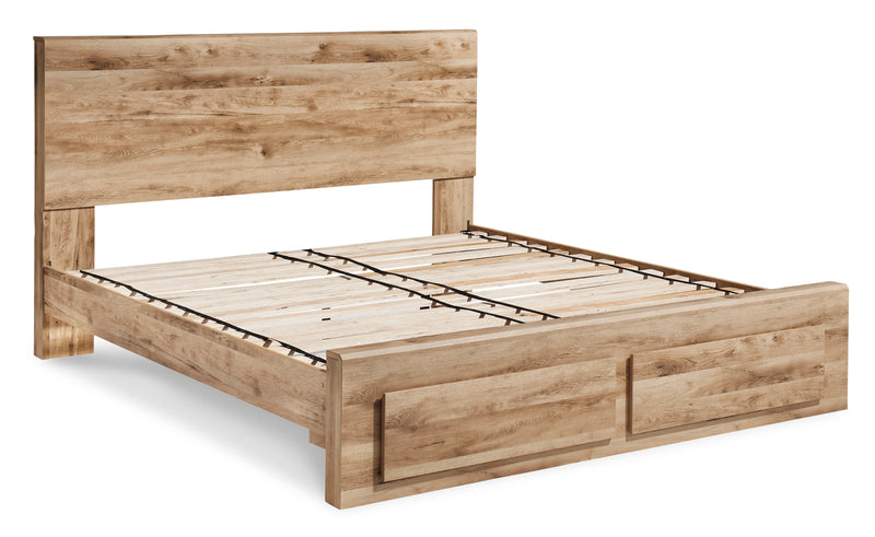 Hyanna Tan Brown Panel Storage Bedroom Set - DMV FurnitureBedroom Set
