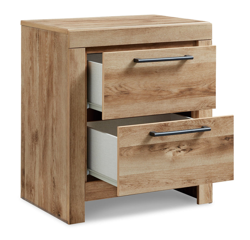 Hyanna Tan Brown Two Side Storage Bedroom Set - DMV FurnitureBedroom Set