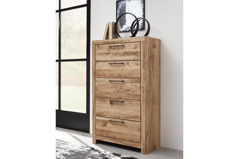 Hyanna Tan Brown Two Side Storage Bedroom Set - DMV FurnitureBedroom Set