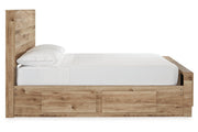 Hyanna Tan Brown Two Side Storage Bedroom Set - DMV FurnitureBedroom Set