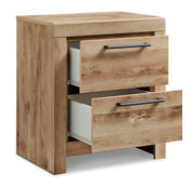 Hyanna Tan Brown Two Side Storage Panel Bedroom Set - DMV FurnitureBedroom Set
