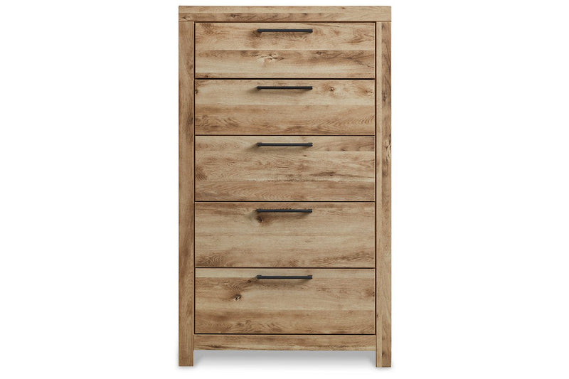 Hyanna Tan Brown Two Side Storage Panel Bedroom Set - DMV FurnitureBedroom Set