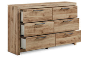 Hyanna Tan Brown Two Side Storage Panel Bedroom Set - DMV FurnitureBedroom Set