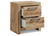 Hyanna Tan Brown Youth One Side Storage Panel Bedroom Set - DMV FurnitureYouth Bedroom Set