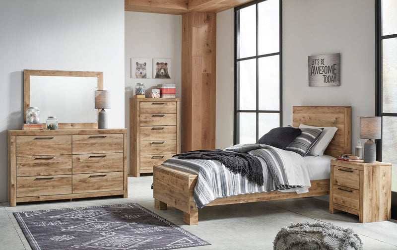 Hyanna Tan Brown Youth Panel Bedroom Set - DMV FurnitureYouth Bedroom Set