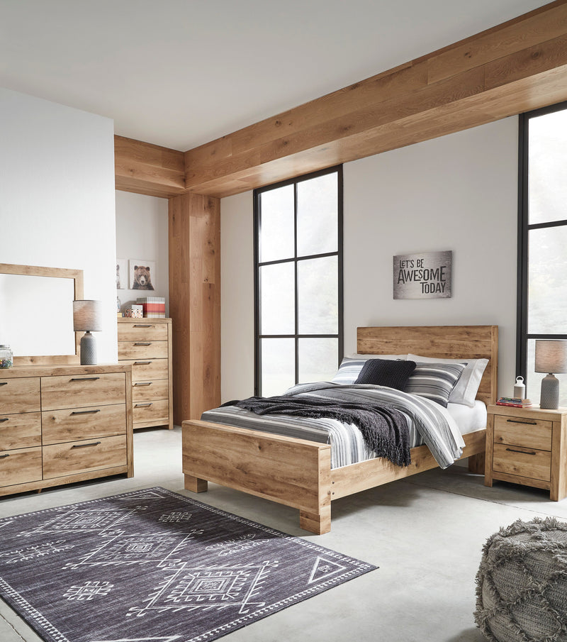 Hyanna Tan Brown Youth Panel Bedroom Set - DMV FurnitureYouth Bedroom Set