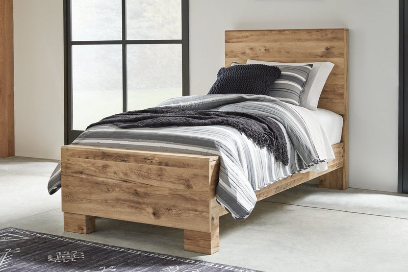 Hyanna Tan Brown Youth Panel Bedroom Set - DMV FurnitureYouth Bedroom Set