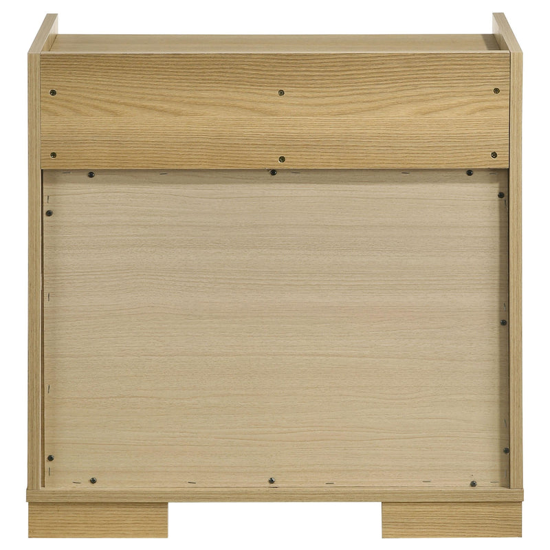 Hyland 2-drawer Nightstand Bedside Table Natural - 215652