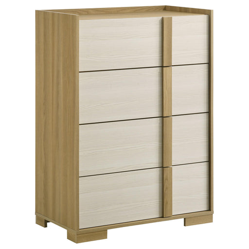 Hyland 4-drawer Chest of Drawers Natural - 215655