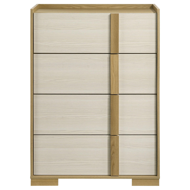 Hyland 4-drawer Chest of Drawers Natural - 215655