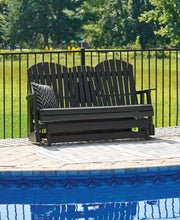 Hyland wave Outdoor Glider Loveseat - P108-835