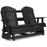 Hyland wave Outdoor Glider Loveseat - P108-835