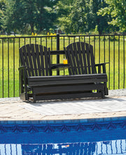 Hyland wave Outdoor Glider Loveseat - P108-835
